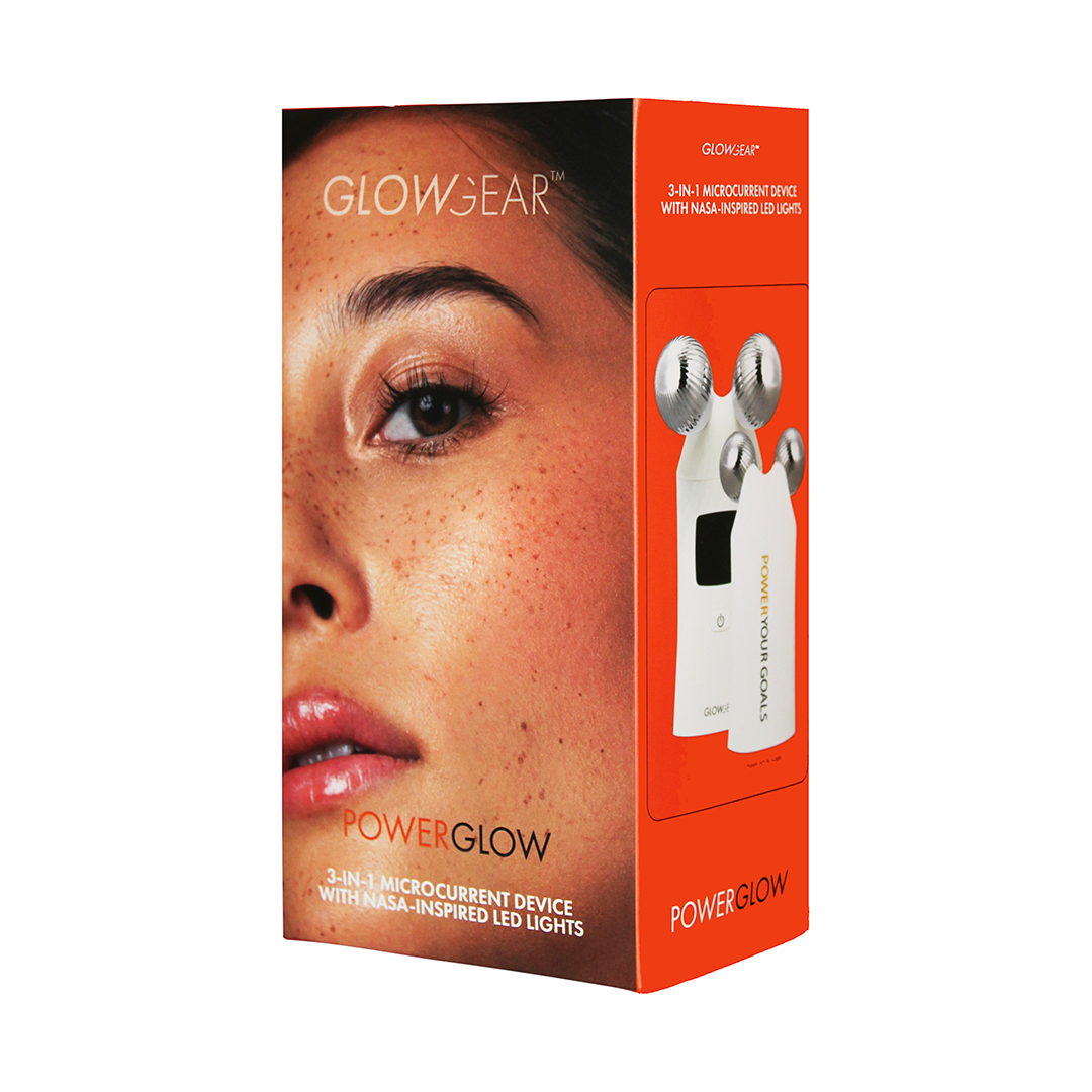 POWERGLOW 3-in-1 Microcurrent Device with LED Lights
